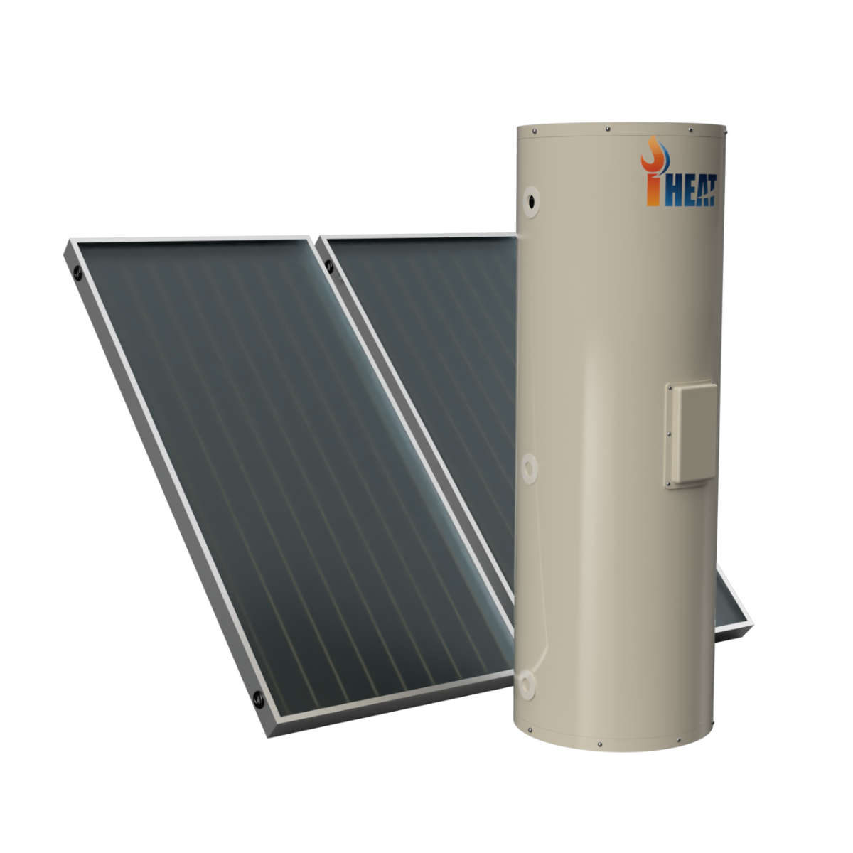 TWIN PANEL SOLAR + GROUND MOUNTED 315L + 20L GAS BOOSTED